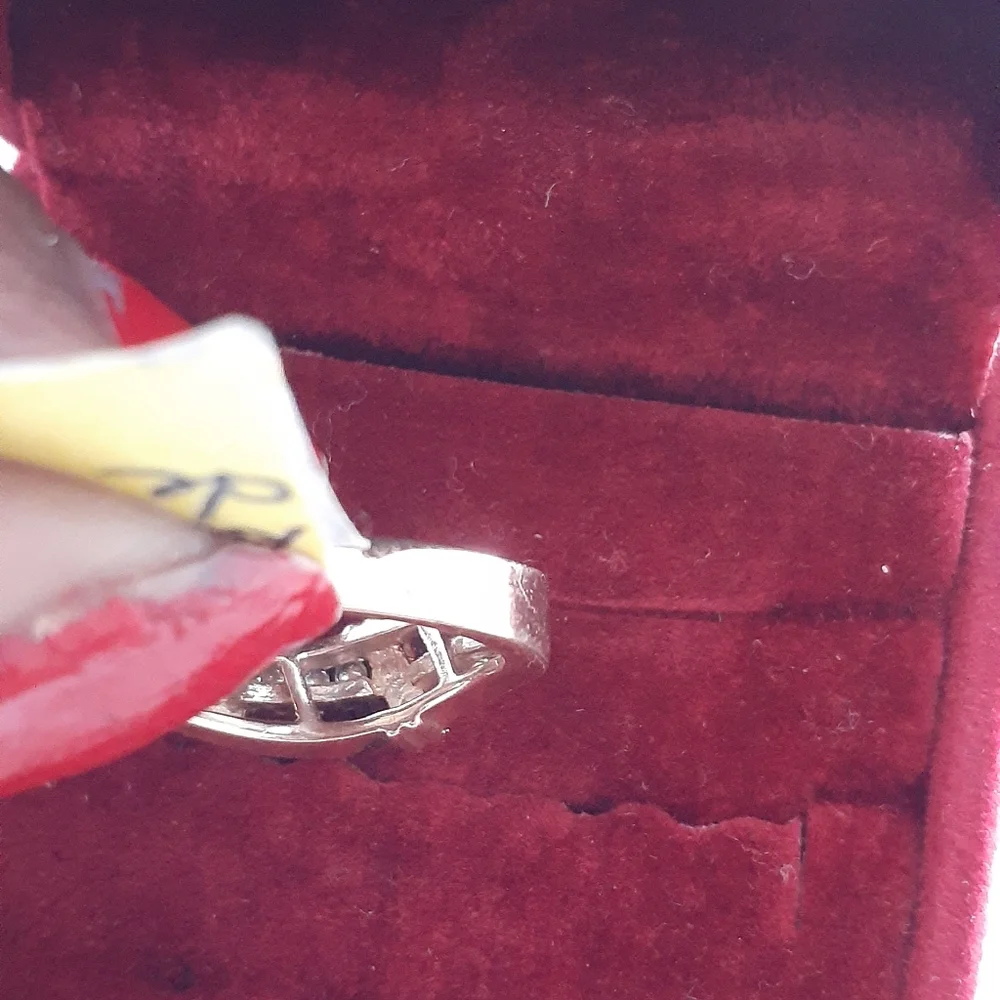 14K YELLOW GOLD RUBY N DIAMOND RING